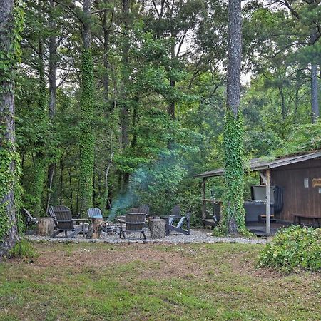 Luxury Pearcy Cabin With 5 Private Acres And Hot Tub! Eksteriør billede