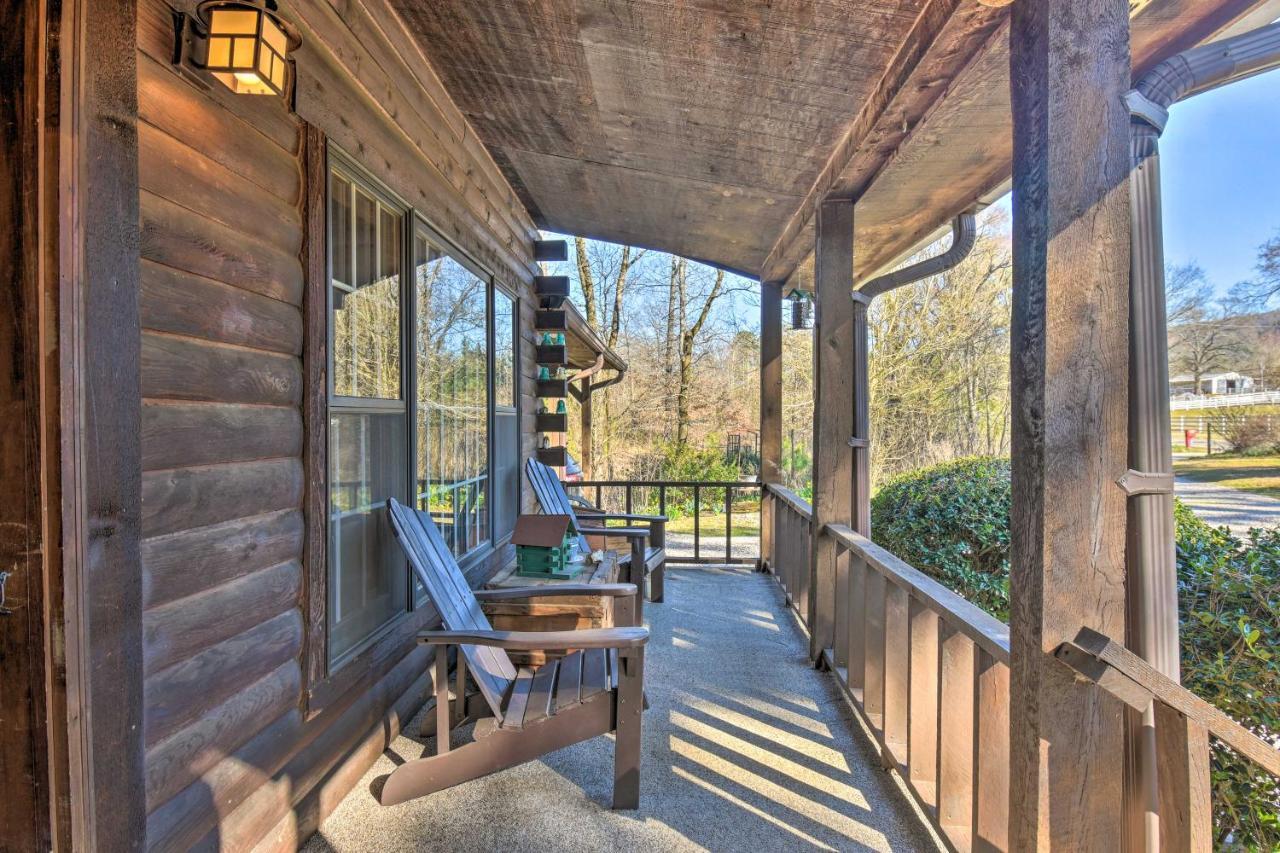 Luxury Pearcy Cabin With 5 Private Acres And Hot Tub! Eksteriør billede