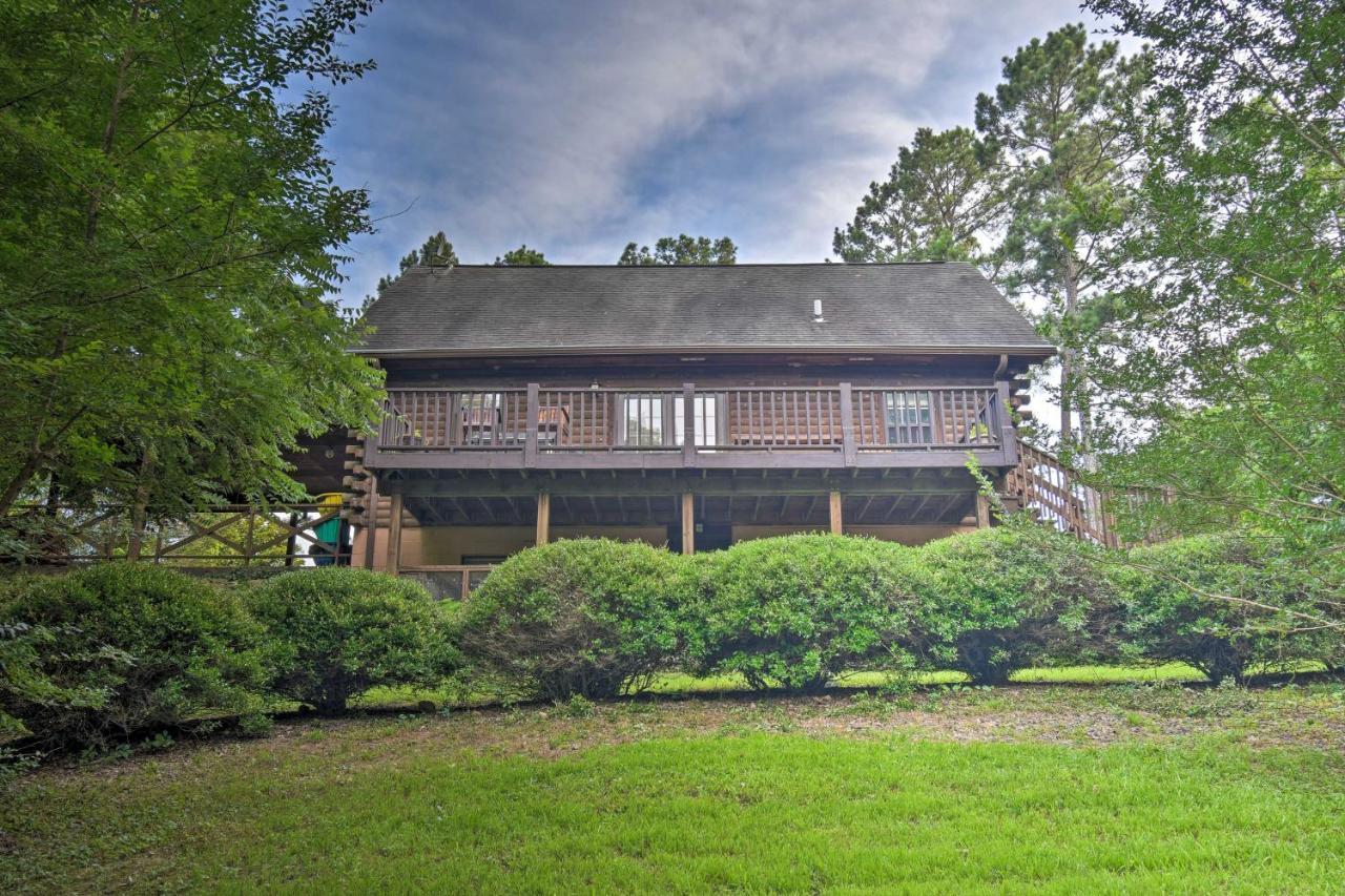 Luxury Pearcy Cabin With 5 Private Acres And Hot Tub! Eksteriør billede